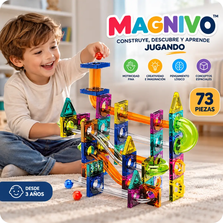 MAGNIVO™ Construye su imaginación pieza a pieza