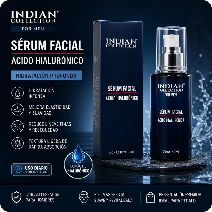 AERION™ | Sérum Facial Premium con Ácido Hialurónico para Hombre