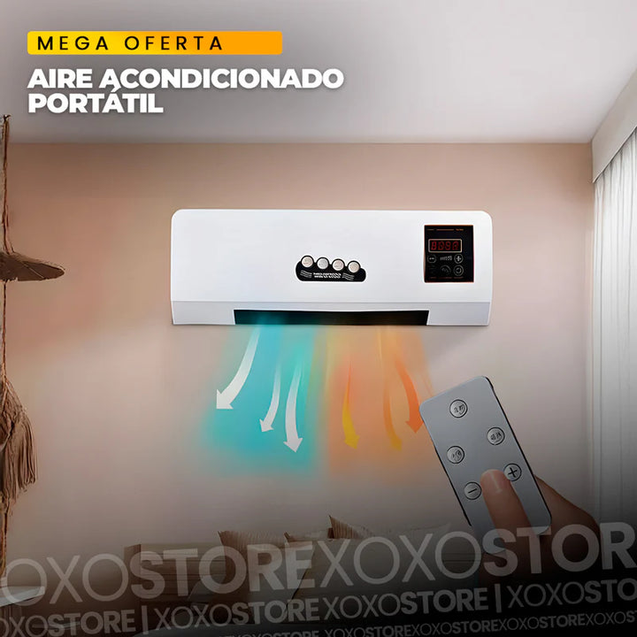 Mini aire acondicionado portátil 2 en 1