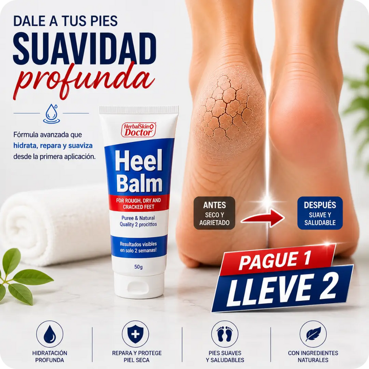 👣HEEL BALM 50%UREA: ¡Dale Nueva Vida a Tus Pies! 🦶✨